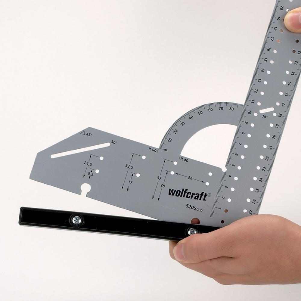 Wolfcraft Kutnik / Uglomjer Univerzalni 280 x 500 mm - 5206000 slika 11