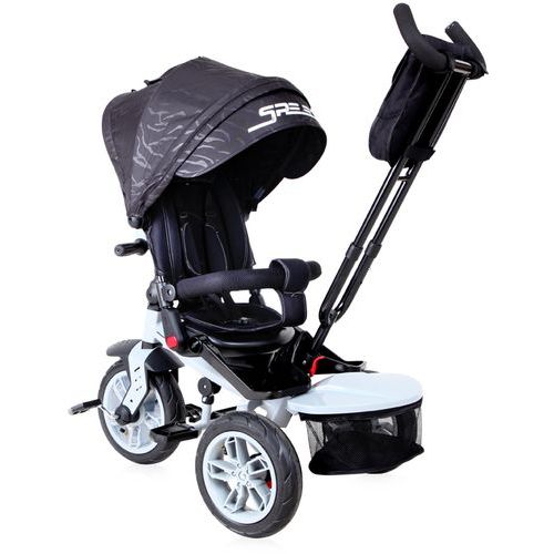 LORELLI SPEEDY AIR 360 ° Tricikl za Djecu s Rotirajućim Sjedalom Grey/Black (12 - 36 mj/20 kg) slika 5
