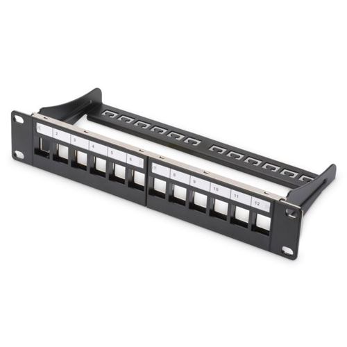 DIGITUS Modular Patch Panel, 12-port, 10", blank, 1U slika 1