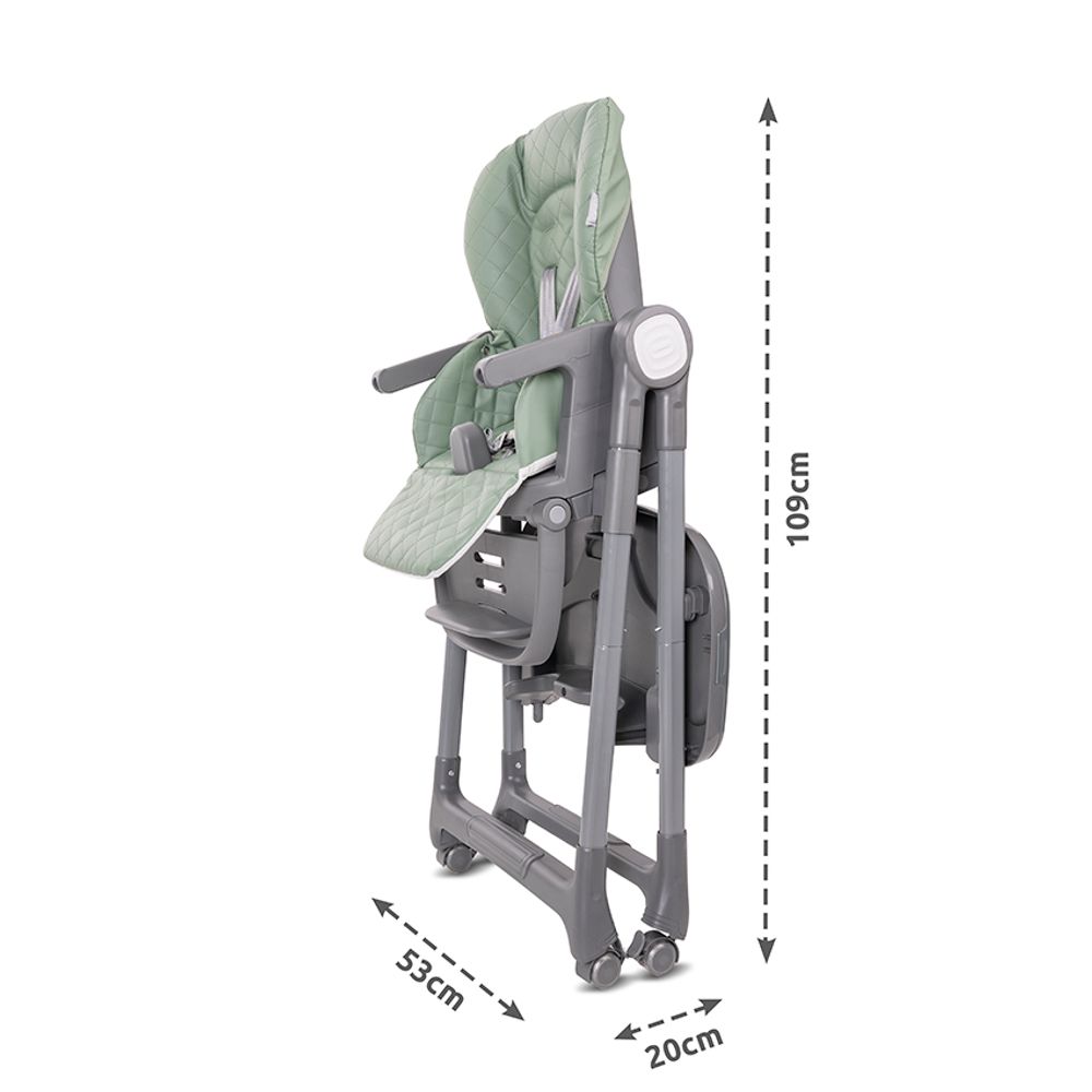 Lorelli Hranilica Chef 3U1, Grey Leather + POKLON Siperak i zdjelica za bebe slika 21