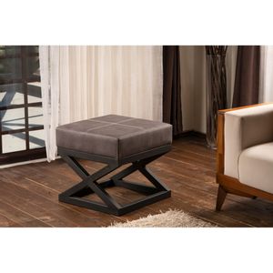 Krupa - Anthracite Anthracite Pouffe