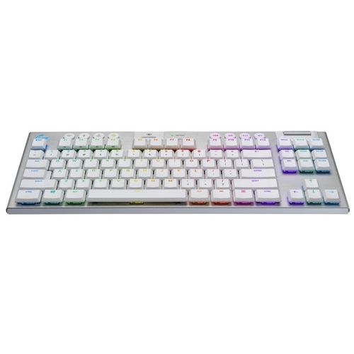 Logitech G915 Tenkeyless Lightspeed Wireless Mechanical Gaming Keyboard White slika 2