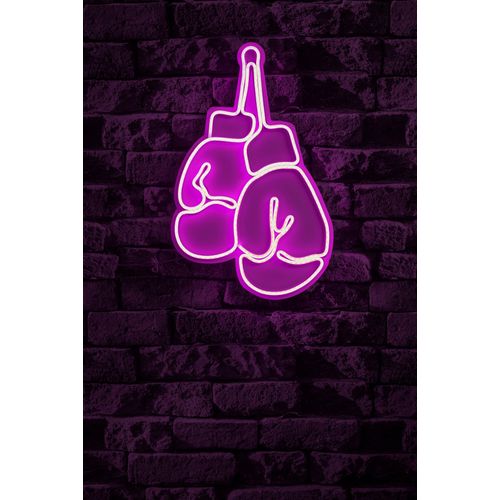 Wallity Ukrasna plastična LED rasvjeta, Boxer - Pink slika 10