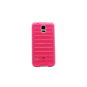 Maska silikonska Rib za Samsung I9600 S5/G900 pink