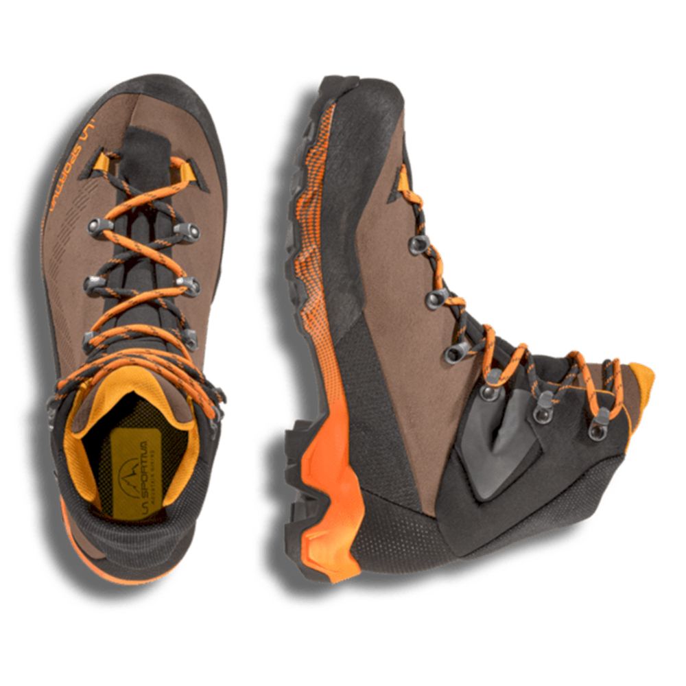 La Sportiva Muške gležnjerice Aequilibrium Trek GTX, Chocolate/Papaya slika 4