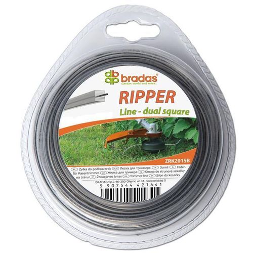 Rezna struna Ripper Dual kvadratna 2mm 15m blister slika 1