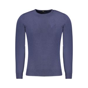 CAVALLI CLASS MEN'S BLUE SWEATER