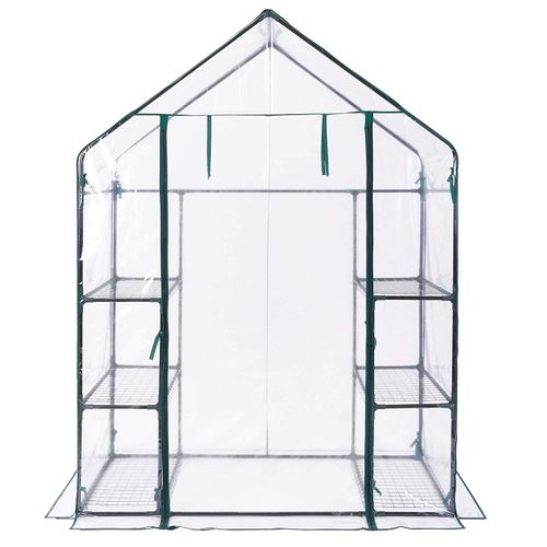 VonHaus greenhouse 193 x 73 x 143cm slika 2