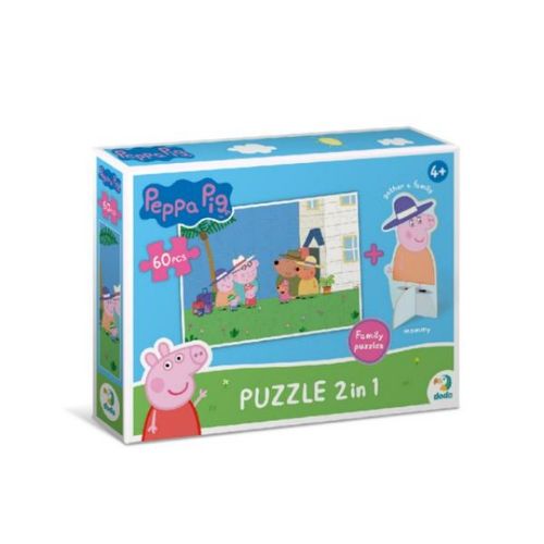 DODO Puzzle Peppa Prase sa Figurom, DAN U PRIRODI slika 1