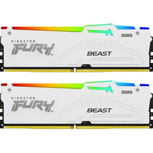 Kingston Fury Beast RGB 32GB Kit (2x16GB) DDR5-5600 DIMM CL36, 1.25V slika 1