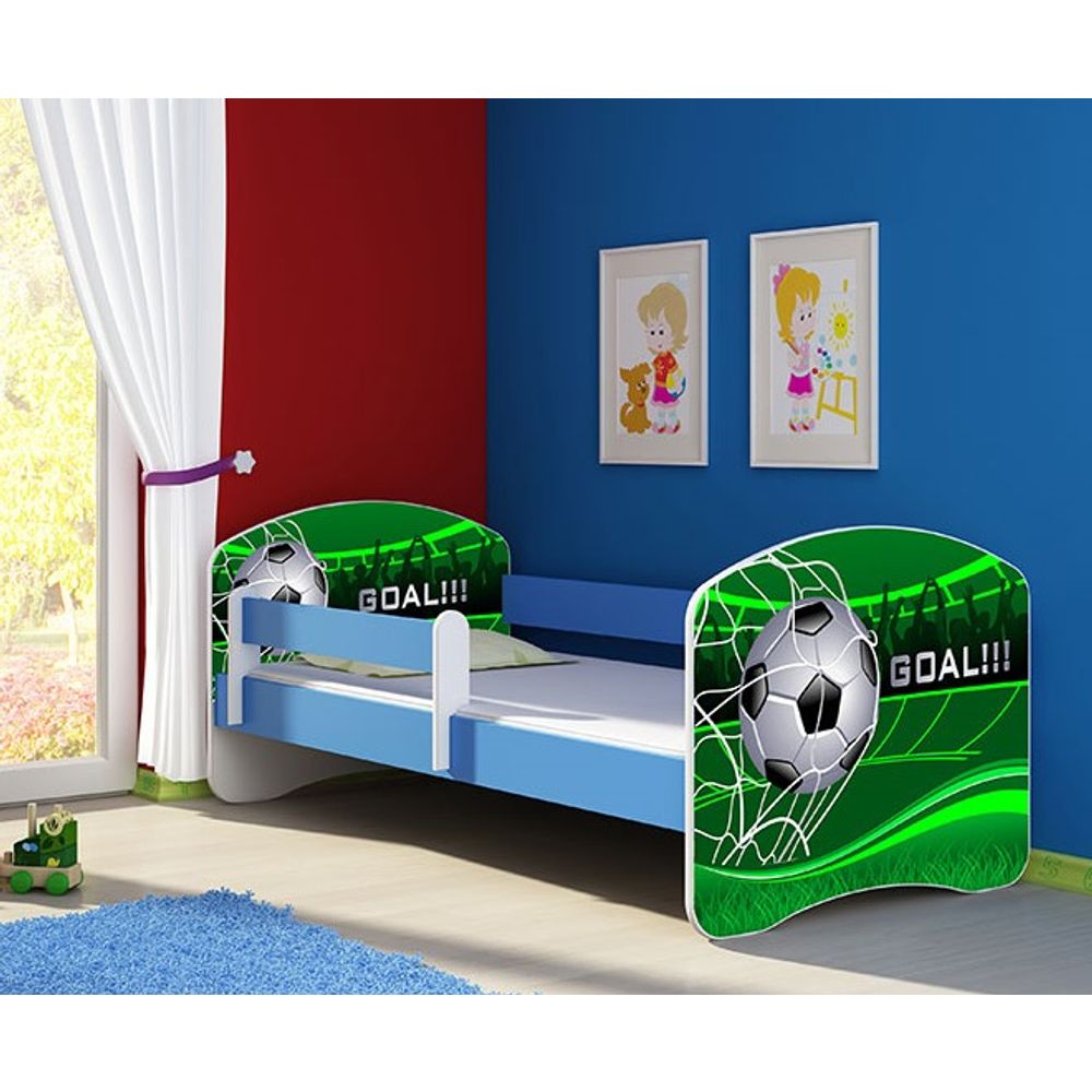 ACMA Dječiji krevet Acma II Blue - 140x70cm - Dezen 14 slika 1