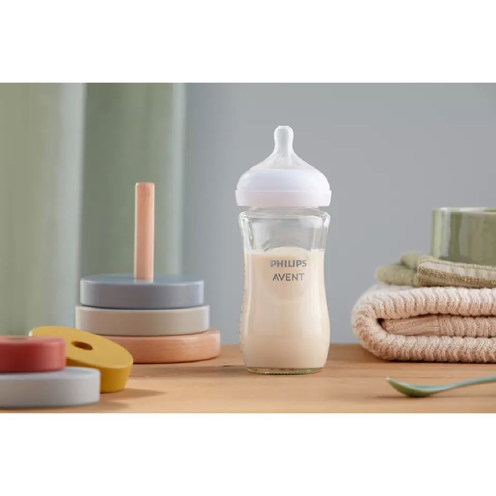 Philips Avent Staklena flašica za bebu Natural Response 3.0/240 ml slika 4