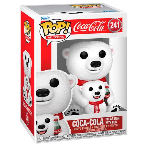 POP figure Coca -Cola Polar Bear with Cub slika 1