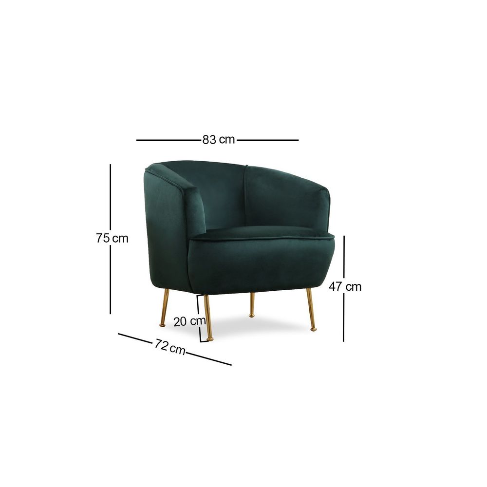 Piccoli Fotelja Green Wing Chair slika 6