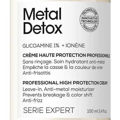 L'Oreal Professionnel Krema za kosu Metal Detox Leave In - 100 ml slika 2