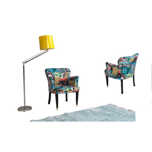 Pandia Home Fotelja FRIDA  Multicolor slika 2