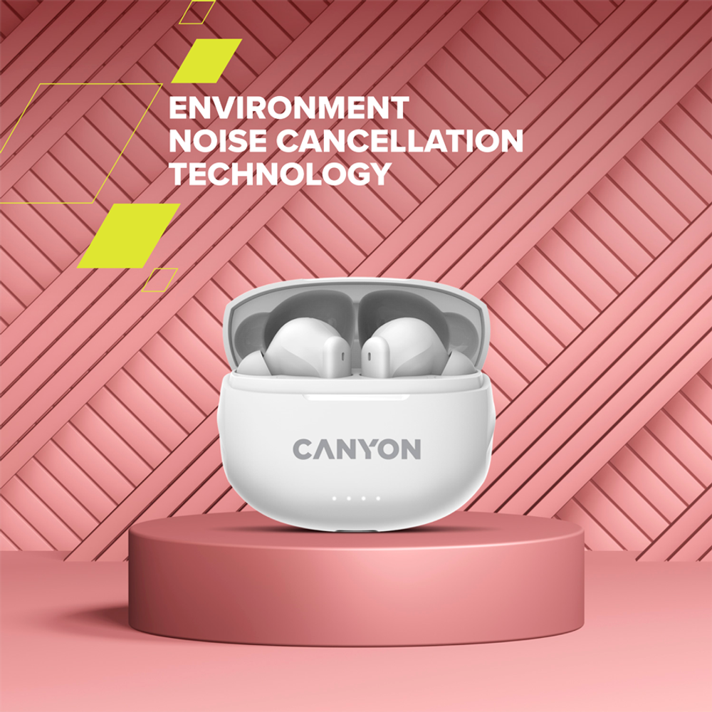 CANYON TWS-8 Bluetooth Slušalice, Bijele slika 7