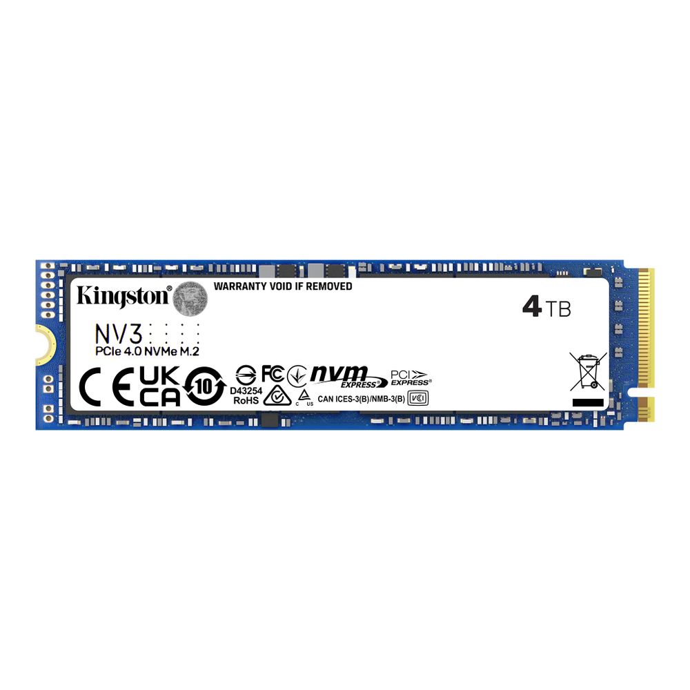 Kingston SSD 4TB NV3NVMe PCIe Gen 4.0x4R/W : 6000/5000MB/s slika 1