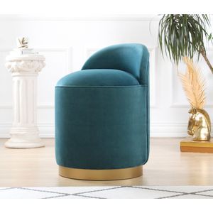 Dover - Petrol Green Petrol Green Pouffe