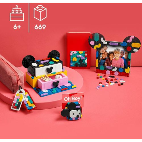 Igra Gradnje Lego DOTS 41964 Mickey Mouse and Minnie Mouse slika 5