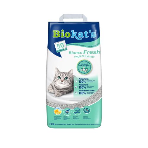 Gimborn Biokat's pijesak za mačke Bianco Fresh Hygienic, 10 kg slika 1