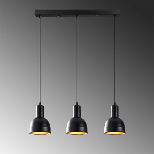 Berceste - 183BLACK-S1 Black Chandelier slika 4