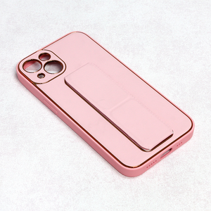 Torbica Leather Armor za iPhone 13 6.1 roze