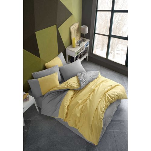 Diamond - Yellow Yellow
Anthracite Poplin Double Quilt Cover Set slika 1