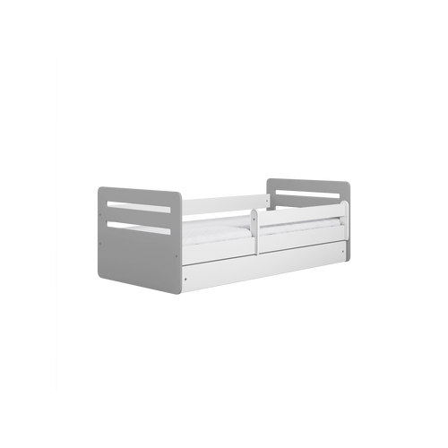 Drveni dječji krevet Tomi s ladicom - sivi - 160*80cm slika 3