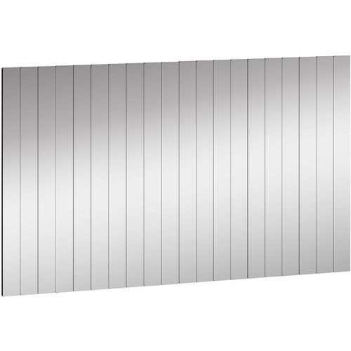 Rectangular Stripe - 5 x 40 cm ( 20 Pieces ) - Silver Silver Mirror slika 6