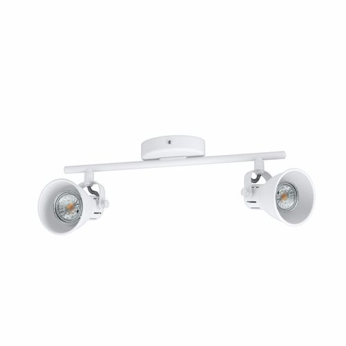 Eglo Seras 1 reflektor/2, led, gu10, 2x3,3w, 2x240lm, bijela  slika 1