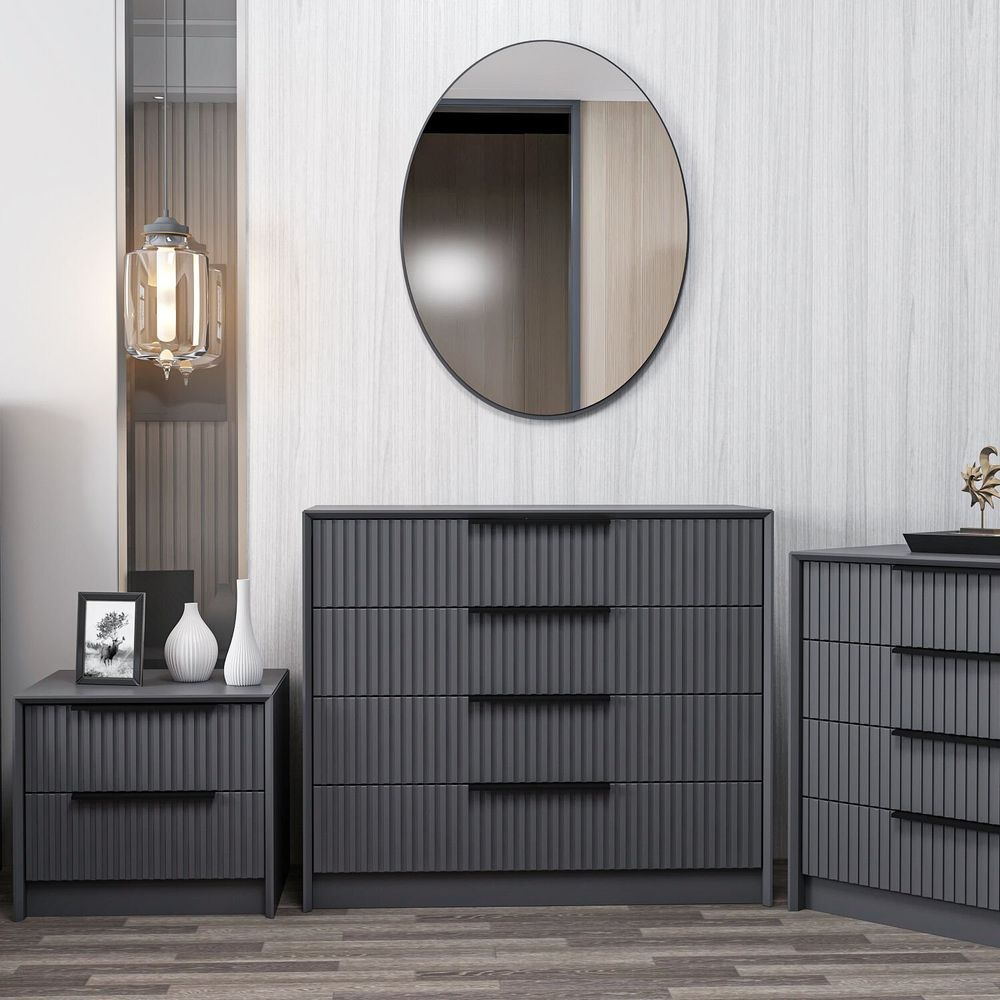 Kale Luxe - Komoda 4801 Antracit slika 3