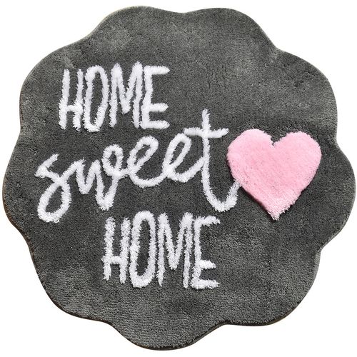 Colourful Cotton Tepih kupaonski akrilni, Home Sweet Home - Fume (90) slika 3