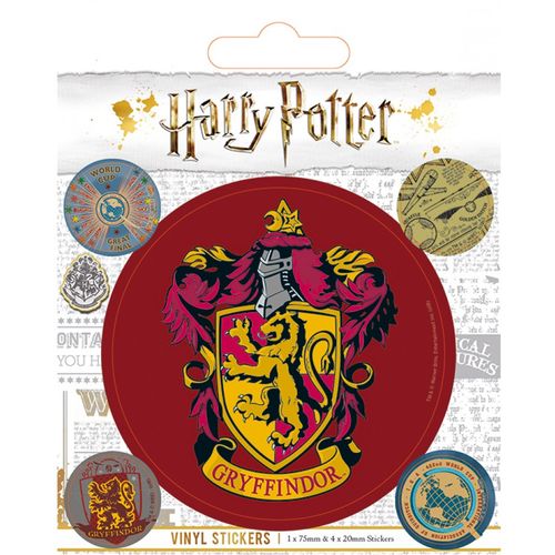 PYRAMID HARRY POTTER (GRYFFINDOR) VINYL STICKER slika 1