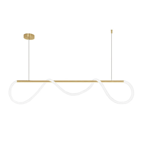 TOOLIGHT APP854-CP Long Gold LED stropna svjetiljka slika 1