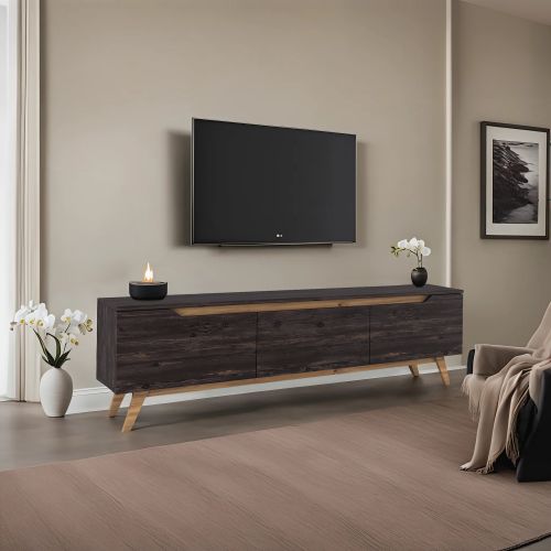 D1 - 1009 BlackWalnut TV Stand slika 4