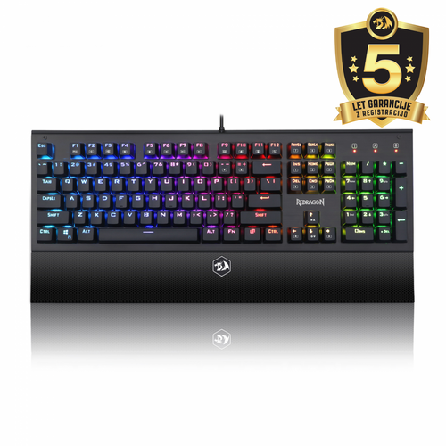 KEYBOARD - REDRAGON ARYAMAN K569 RGB MECHANICAL BROWN SWITCH slika 1