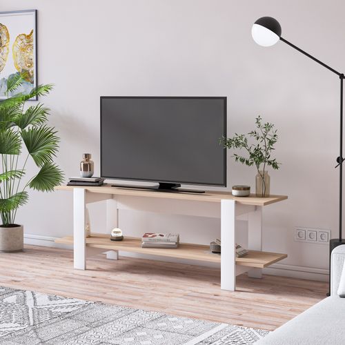 Woody Fashion Stalak za televizor, Venezia - White Tv slika 1