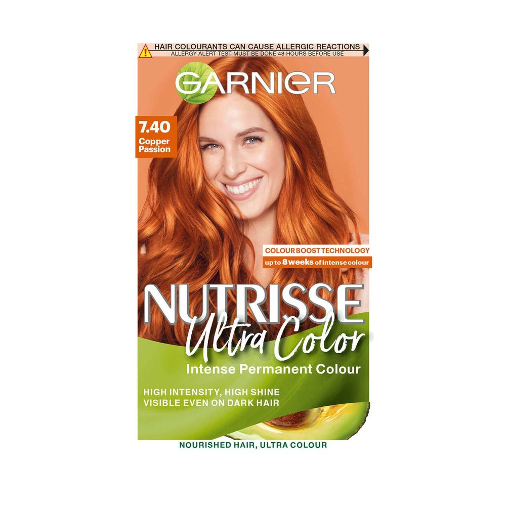 Garnier Nutrisse Ultra Color 7.40 Farba za kosu Copper Passion slika 1