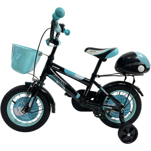 Sporting Machine dečiji bicikl 12" Fitness plavo-crna (SM-12105) slika 2