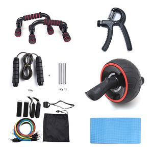 Set za fitnes sa jednostrukim AB Rollerom