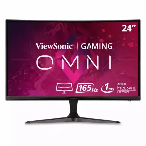 ViewSonic monitor 24" Omni VX2418C 1920x1080/Full HD/165Hz/1ms/HDMI/DP/Curved