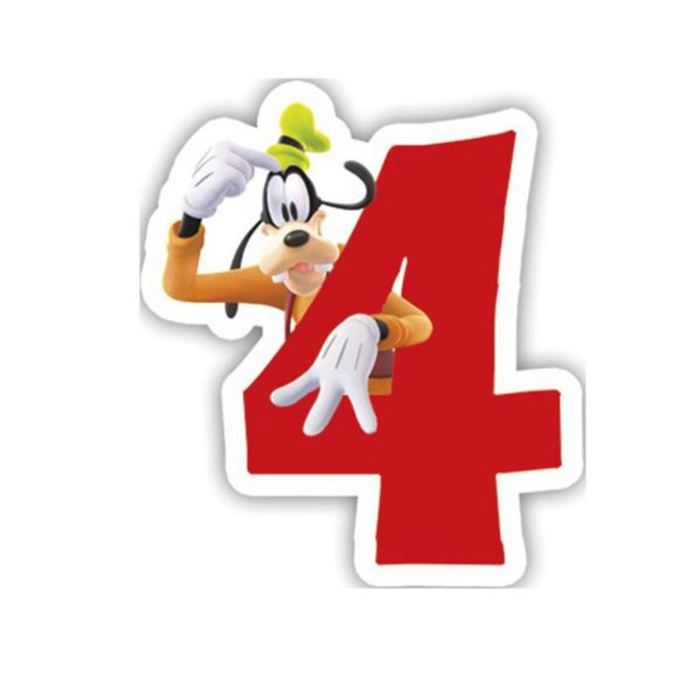 83152 Svjećica za tortu 4 Disney Goofy slika 1