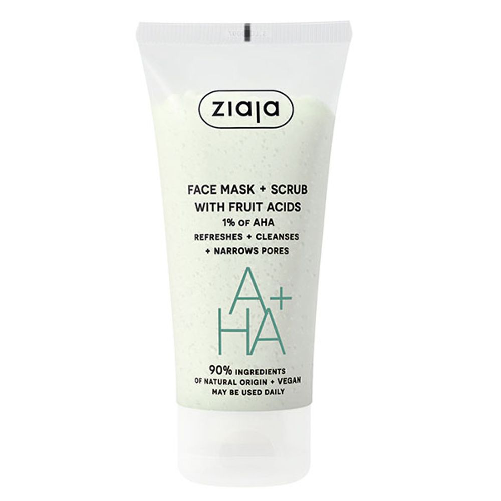 Ziaja maska i piling za lice s voćnim kiselinama 55 ml slika 1