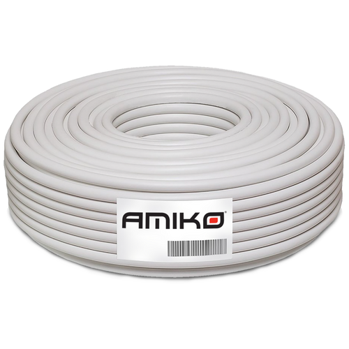 Amiko Koaksijalni kabel RG-6, CCS, 100dB, 100 met. - RG6/100db - 100m slika 1