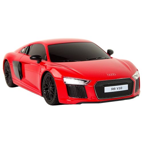 Licencirani auto na daljinsko upravljanje Audi R8 1:24 Rastar - crveni slika 5