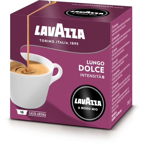 Lavazza A Modo Mio Lungo Dolce 128g , 100% Arabica, 16 kapsula slika 1