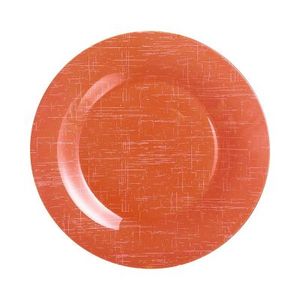 Luminarc Poppy plitki tanjir 25cm - narandžasti 