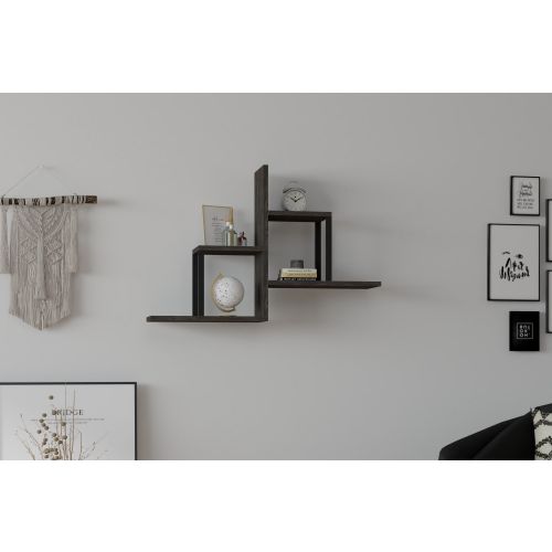 Diana - Anthracite Anthracite Wall Shelf slika 2