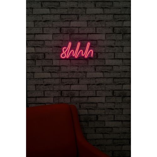 Shhh - Pink Pink Decorative Plastic Led Lighting slika 3